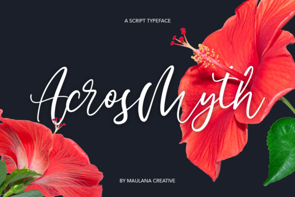 Acrosmyth: The Handwritten Font That Elevates Your Brand