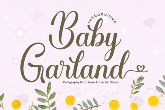 Baby Garland: A Script Font for Modern Branding and Campaigns