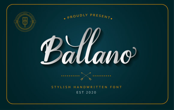 Ballano: A Font That Breathes Life into Handmade Creations