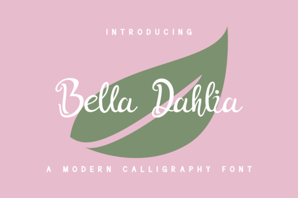 Bella Dahlia: A Delicate Script for Editorial Elegance
