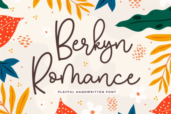 Berkyn Romance: A Font That Speaks in Script