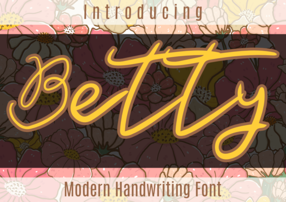 Betty: A Handwritten Font That Elevates Branding