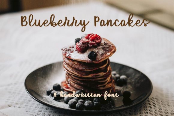 Blueberry Pancakes: A Font That Elevates Branding