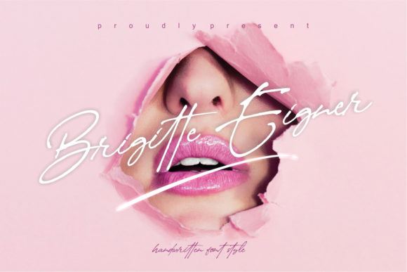 Brigitte Eigner: A Handwritten Font for Editorial Magic