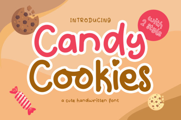 Candy Cookies: The Handwritten Font That Elevates Your Brand