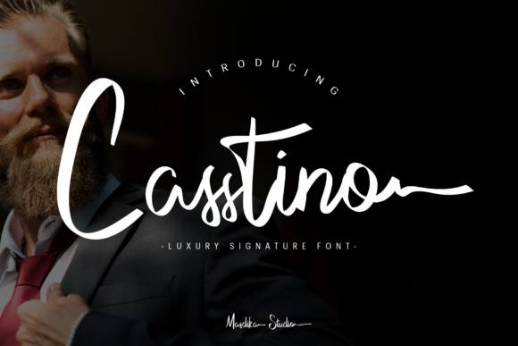 Casstino: A Script Font for Modern Web Design