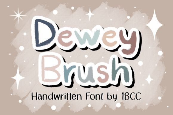 Dewey Brush: A Font That Adds Personality to Your Brand