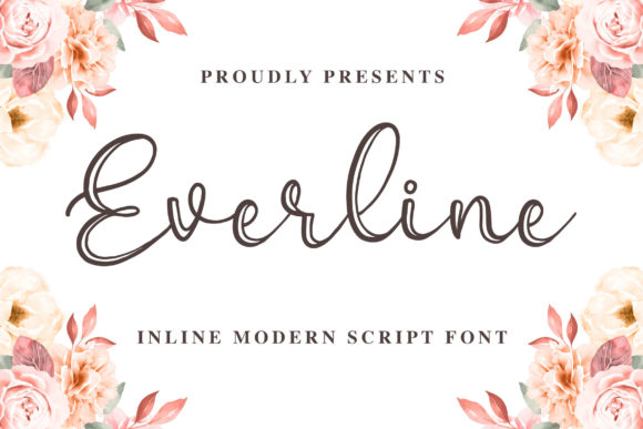Everline: A Sweet Script Font for Modern Branding