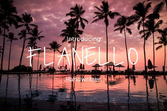 Flanello: A Font That Adds Personality to Your Campaigns