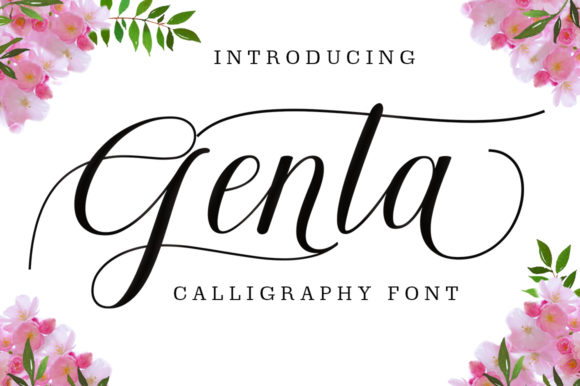 Genta: A Versatile Script Font for Campaign Creativity