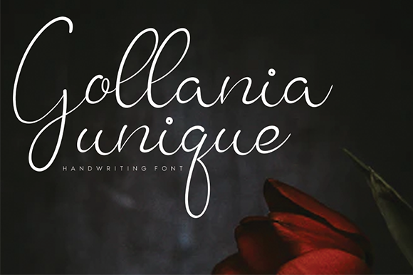 Gollania Font for Web Design and Branding