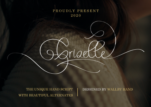 Grizelle: A Script Font That Feels Like a Handwritten Letter