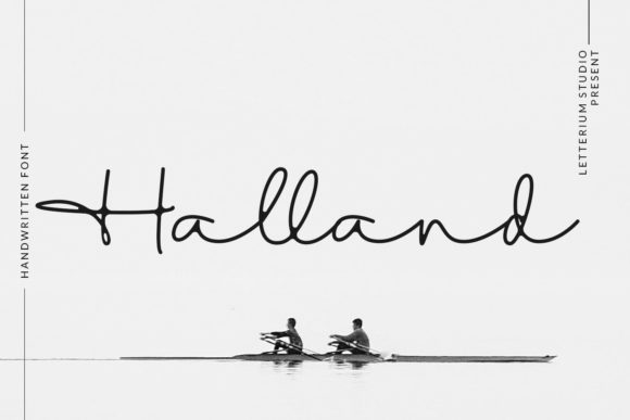 Halland: A Timeless Script Font for Branding