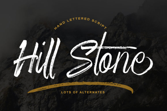 Hill Stone: A Handwritten Font That Elevates Web Design