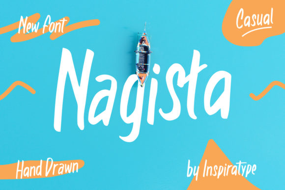 Nagista Script Font Review for Design Projects