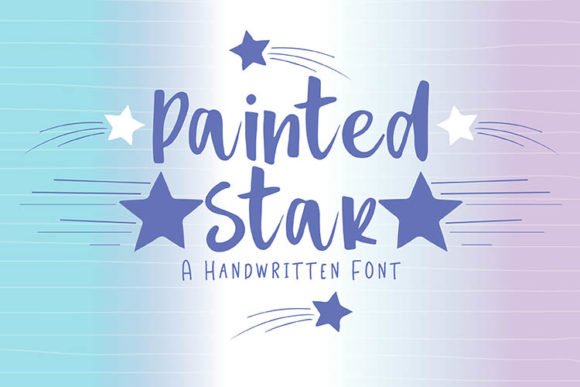 Painted Star: The Font That Makes Your Campaigns Pop