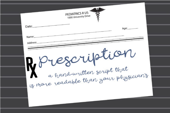 PN Prescription: A Script Font for Impactful Digital Design