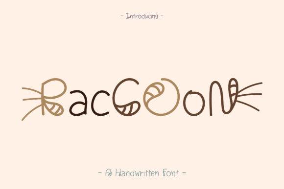 Raccoon: The Handwritten Font That Elevates Your Brand