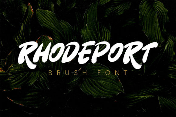 Rhodeport: A Bold Script for Handmade Creators