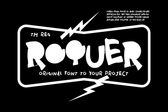 Roquer: A Handwritten Font for Creative Craft Projects