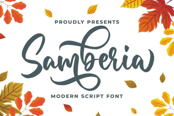 Samberia: A Versatile Script Font for Branding and Design