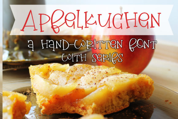 ZP Apfelkuchen: A Playful Script Font for Editorial Design